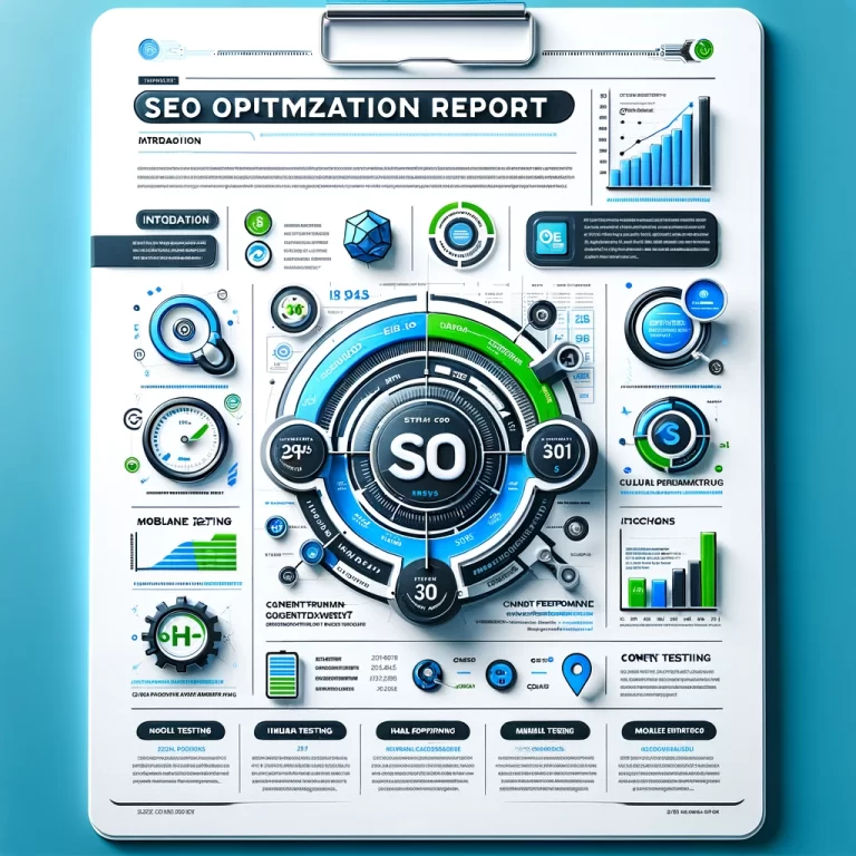 דוח אופטימיזציית SEO
