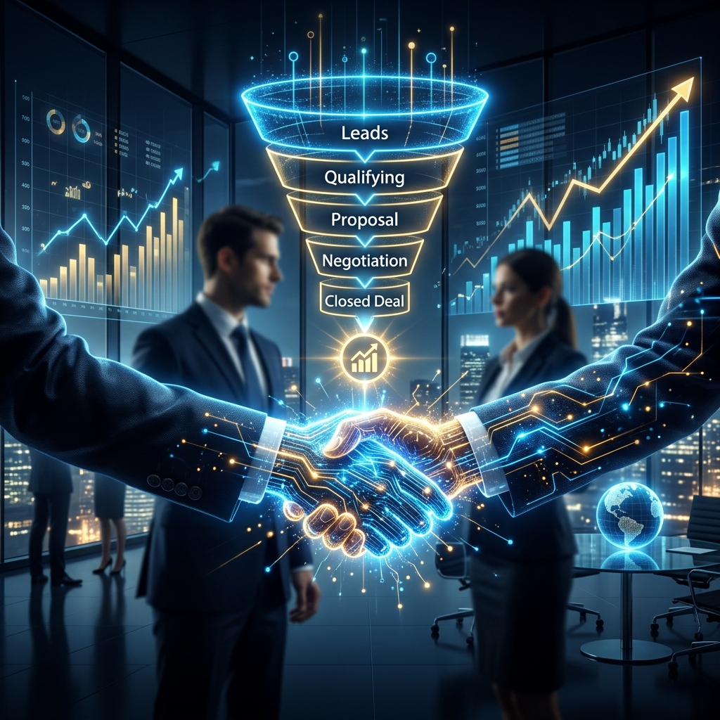 איך לבנות תהליך מכירה B2B מנצח: מליד קר לסגירת עסקת פרימיום | האב מערכות